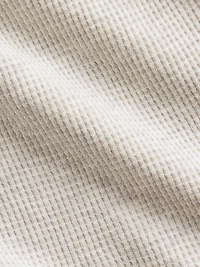 Kids Waffle Relaxed Easy Wide-Leg Pants