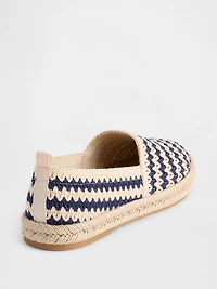 Crochet Espadrille Flats