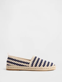 Crochet Espadrille Flats