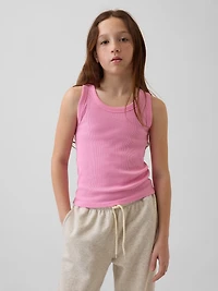 Kid Rib Scoop Tank Top