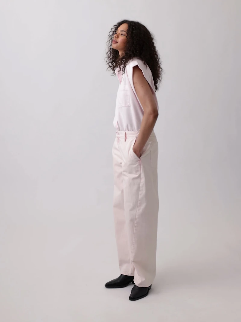 Gap × HFR UltraSoft Denim Wide-Shoulder Shirt by Nicole Benefield Portfolio