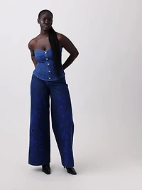 Gap × HFR Denim Corset Top by Atelier Ndigo