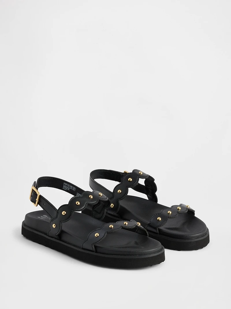 Kids Studded Slingback Sandals