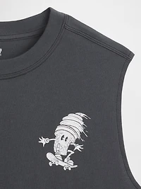 Kids Graphic Muscle Tank Top