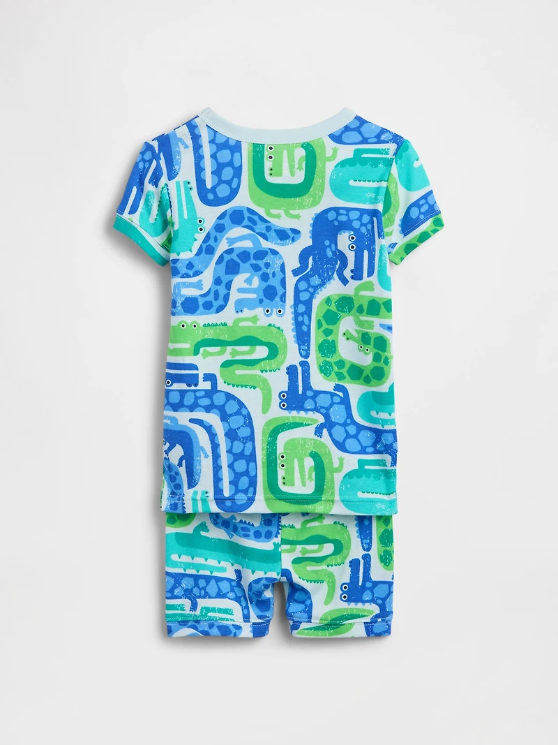 Baby & Toddler Organic Brushed Cotton PJ Short Set