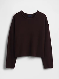 CashSoft Oversized Rollneck Sweater