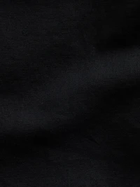 Linen-Cotton Relaxed Taper Pants