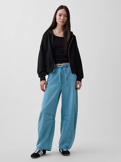 Mid Rise UltraSoft Easy Horseshoe Jeans