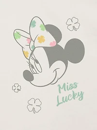 Toddler Minnie Mouse Miss Lucky Graphic T-Shirt