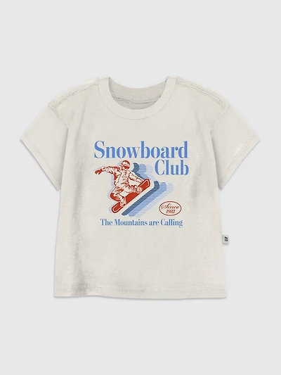 Toddler Snowboard Club Graphic T-Shirt