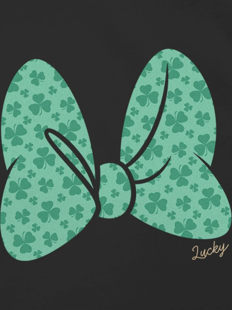 Toddler Minnie Mouse Clover Bow Graphic T-Shirt