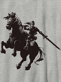 Kids Nintendo Brave Link Graphic T-Shirt