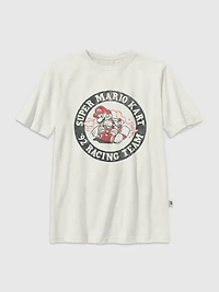 Kids Nintendo Mario Racing Team Graphic T-Shirt