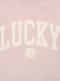 Toddler Lucky Clover Graphic T-Shirt