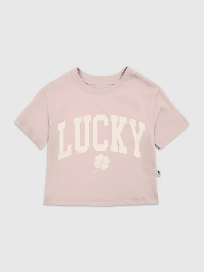 Toddler Lucky Clover Graphic T-Shirt