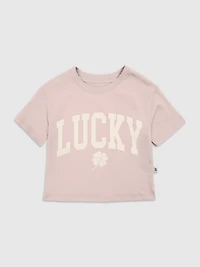 Toddler Lucky Clover Graphic T-Shirt