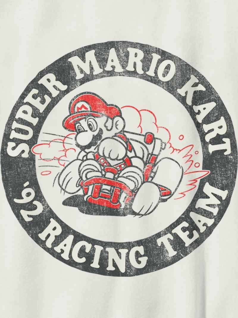 Kids Nintendo Mario Racing Team Graphic T-Shirt