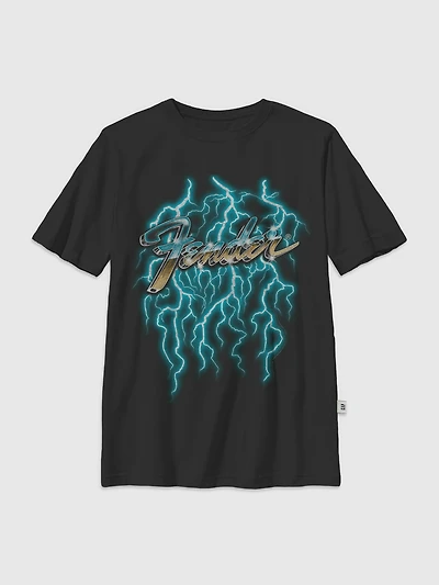 Kids Fender Lightning Graphic T-Shirt
