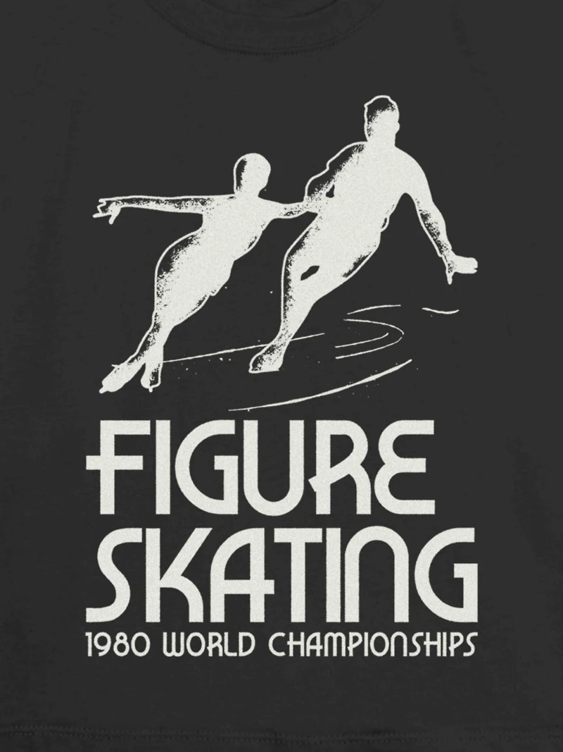 Kids Figure Skating Graphic T-Shirt