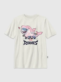 Kids Marvel Rivals Lovey Jeff Graphic T-Shirt