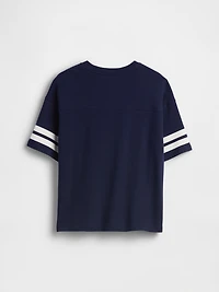 Kids Oversized Logo Seam T-Shirt