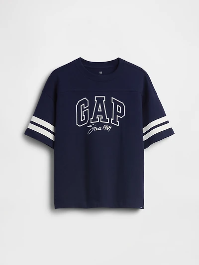Kids Oversized Logo Seam T-Shirt