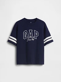 Kids Oversized Logo Seam T-Shirt