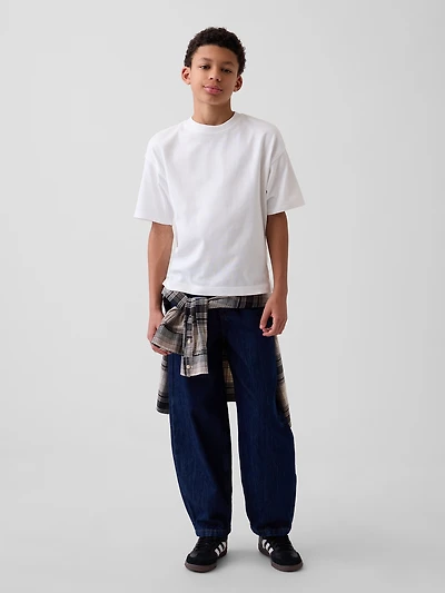 Kids Easy Baggy Taper Jeans