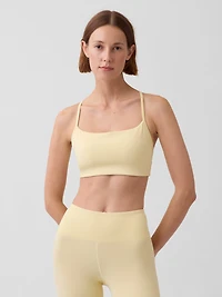 GapFit Smooth Racerback Sports Bra
