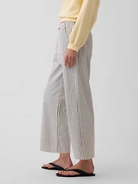 Low Rise '90s Loose Easy Crop Stripe Jeans
