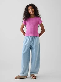 Kids High Rise Relaxed Easy Jeans