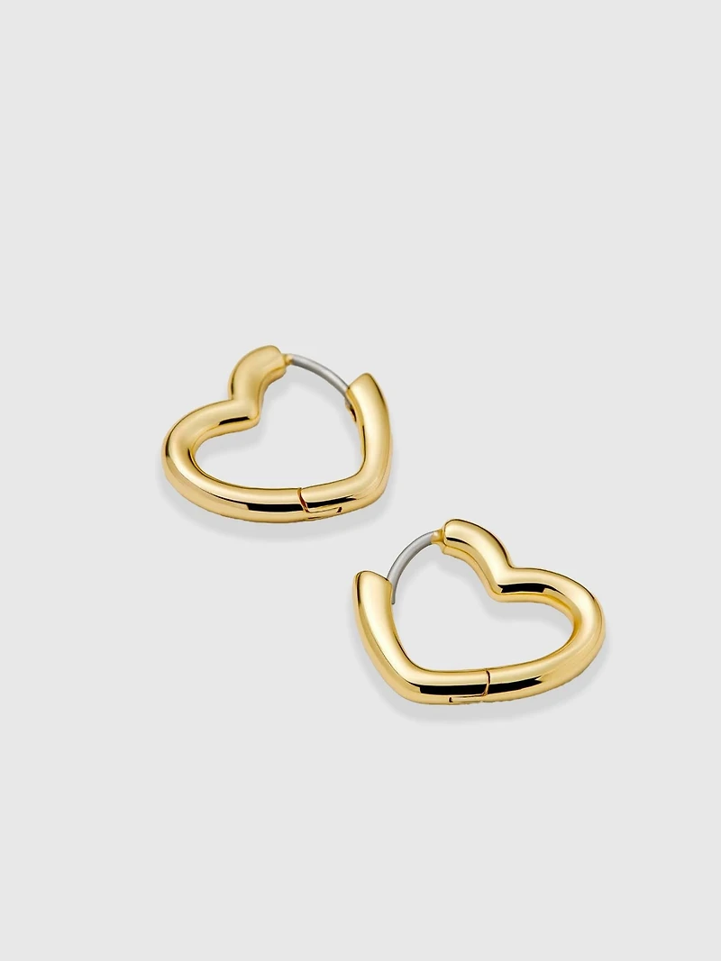 Ana Luisa Daryl Heart Earrings
