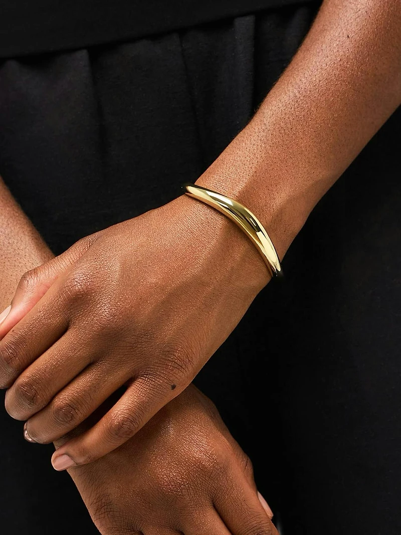 Ana Luisa Talia Gold Bangle Bracelet