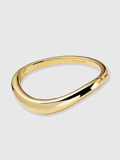 Ana Luisa Talia Gold Bangle Bracelet