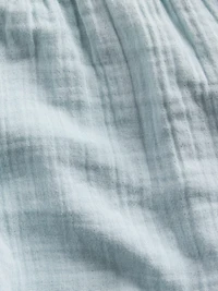 Kids Cotton Gauze Butterfly-Hem Shorts