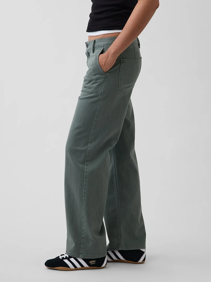 Low Rise '90s Loose Khakis