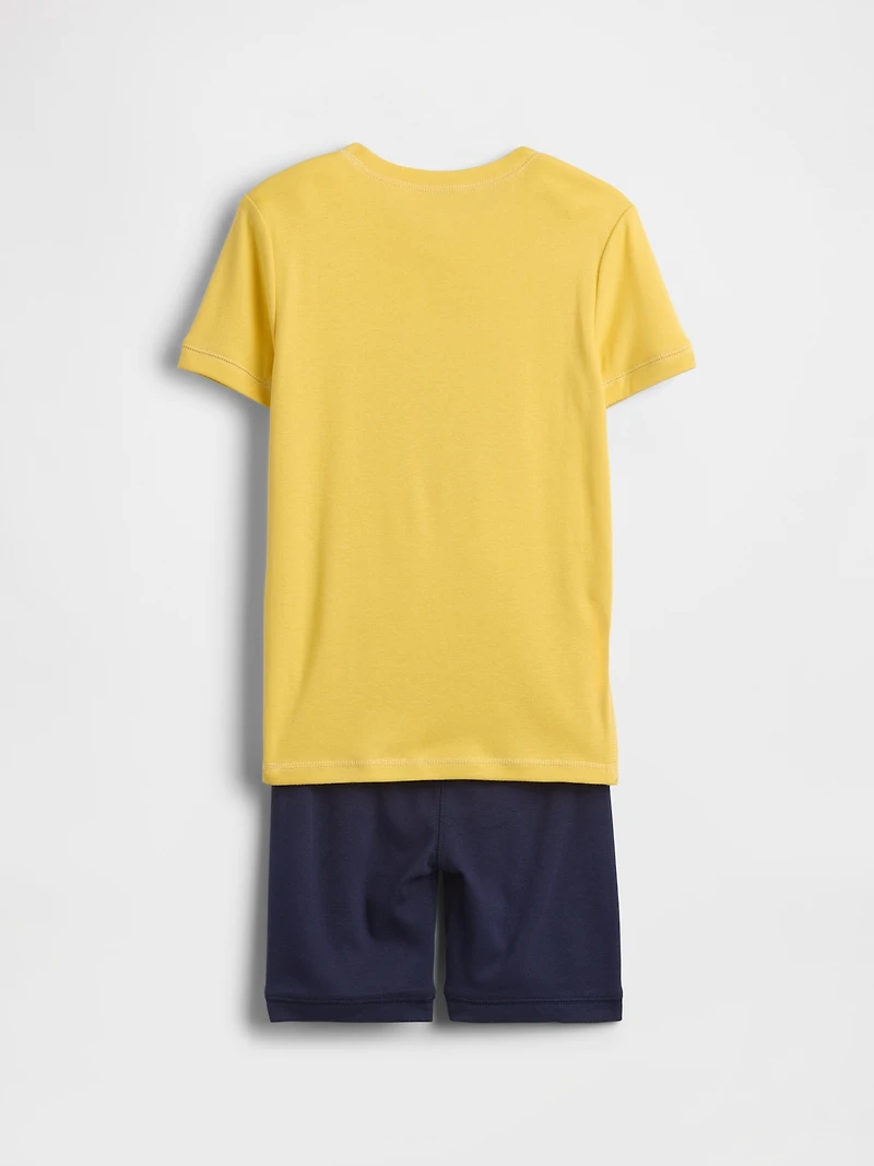 Kids Star Wars Organic Brushed Cotton PJ Short Set