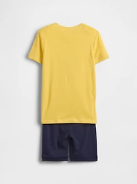 Kids Star Wars Organic Brushed Cotton PJ Short Set