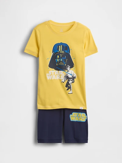 Kids Star Wars Organic Brushed Cotton PJ Short Set