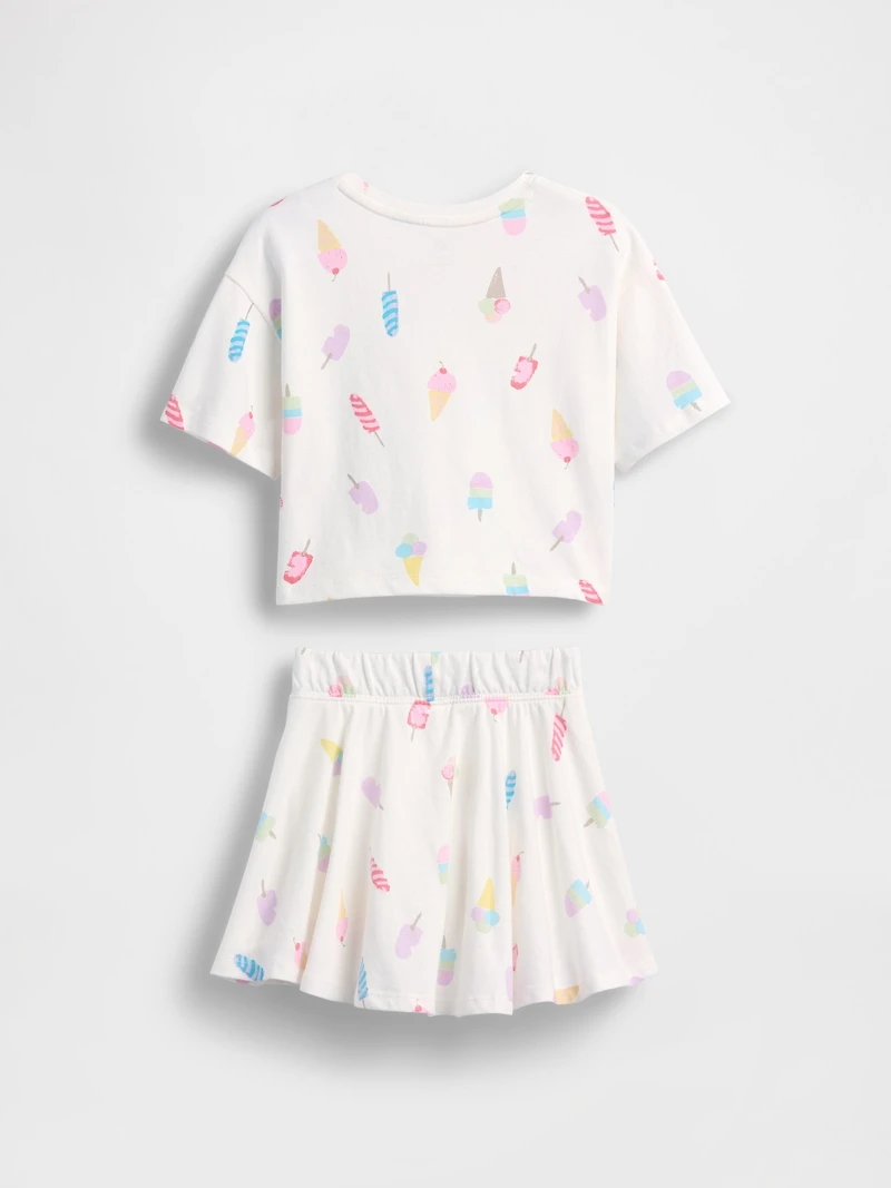 Baby & Toddler Skort Outfit Set