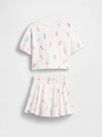 Baby & Toddler Skort Outfit Set