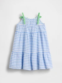 Baby & Toddler Gingham Cherry Dress