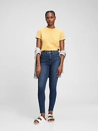 High Rise True Skinny Jeans