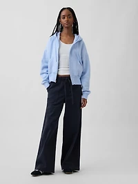 VintageSoft Wedge Zip Hoodie