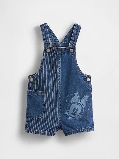 Gap × Disney Baby & Toddler Denim Shortalls