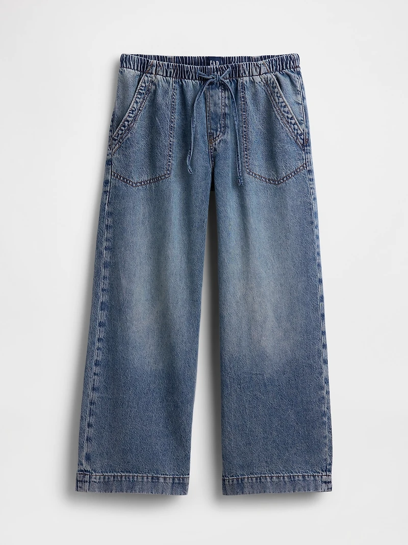 Low Rise '90s Loose Easy Crop Jeans