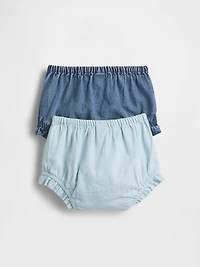 Baby Denim Bloomers (2-Pack)