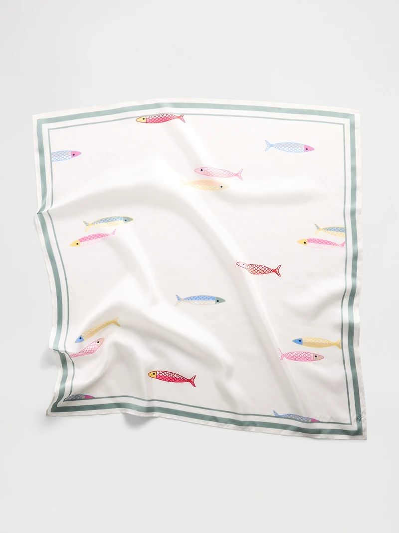 Oversized Silk Bandana
