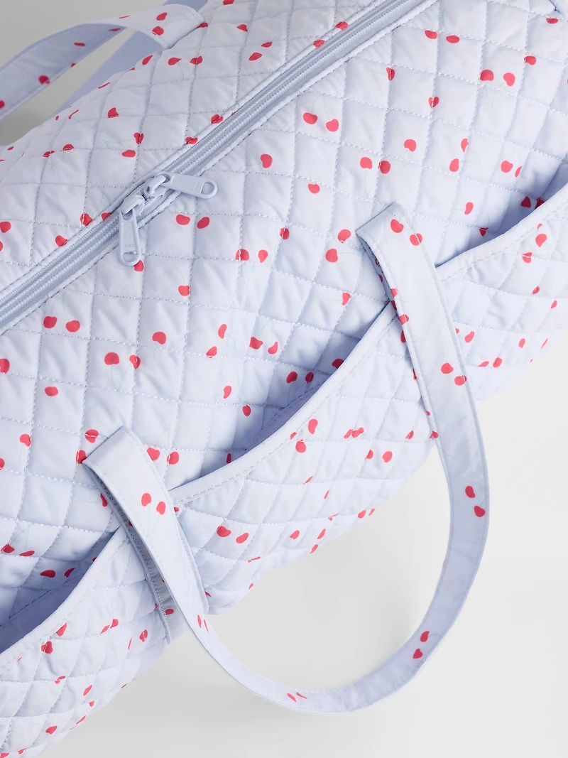 Kids Quilted Weekender Bag