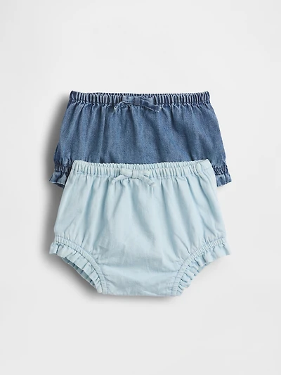 Baby Denim Bloomers (2-Pack)